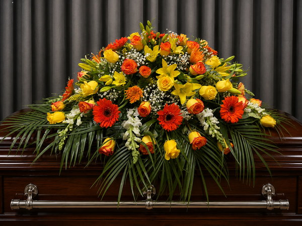 Floral Casket Spray #D8