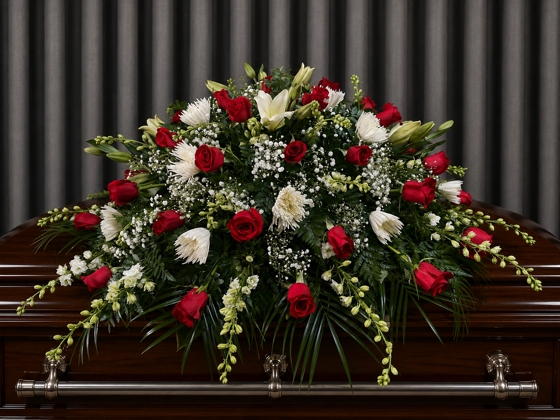 Floral Casket Spray #D9