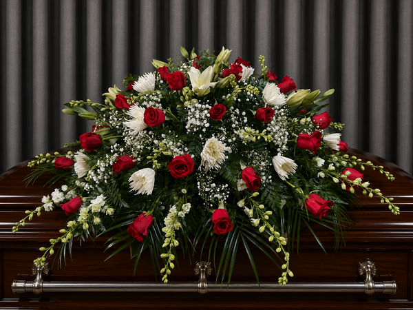 Floral Casket Spray #D9