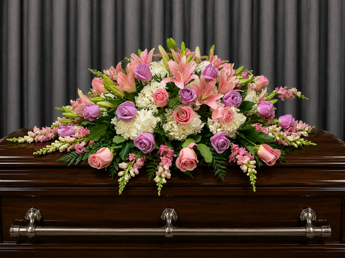 Floral Casket Spray #D12