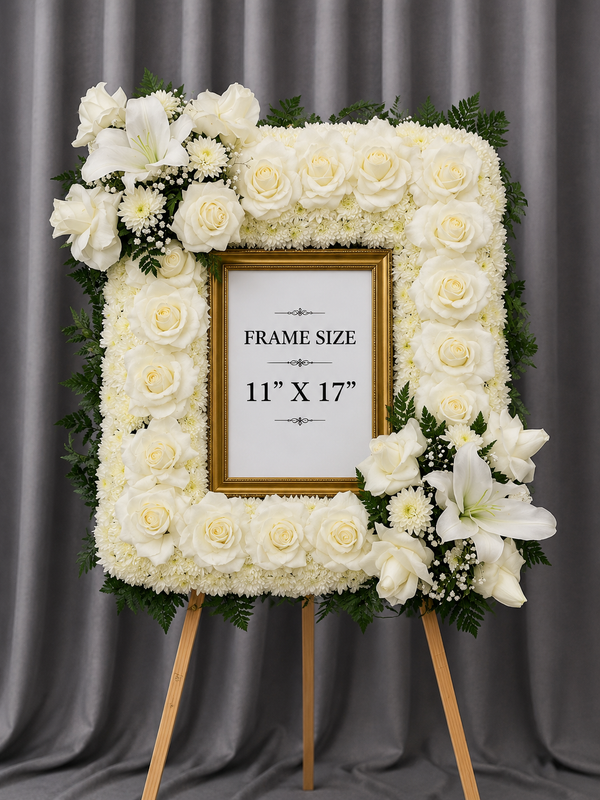 Sympathy Frame Arrangement #H4