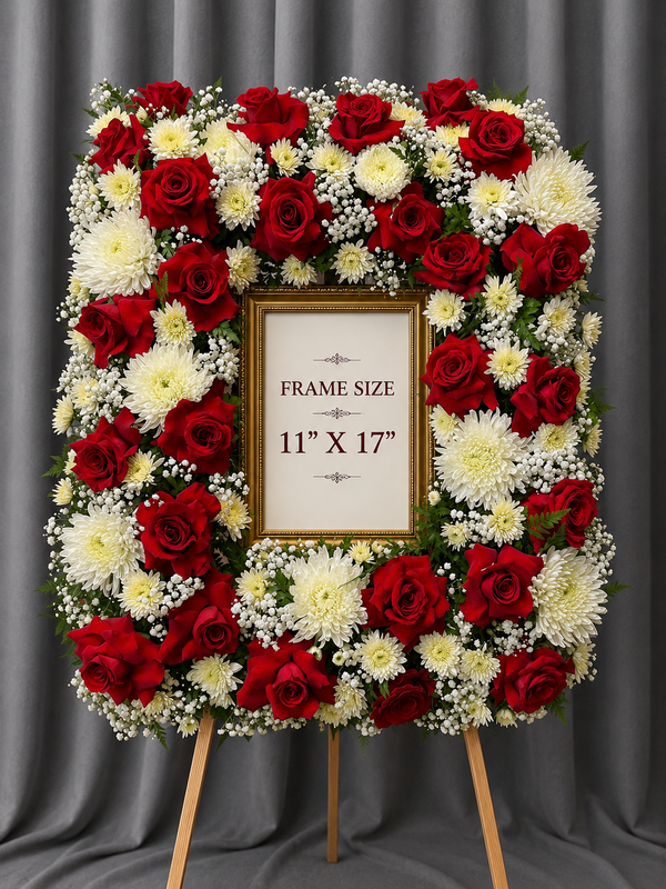 Sympathy Frame Arrangement #H5