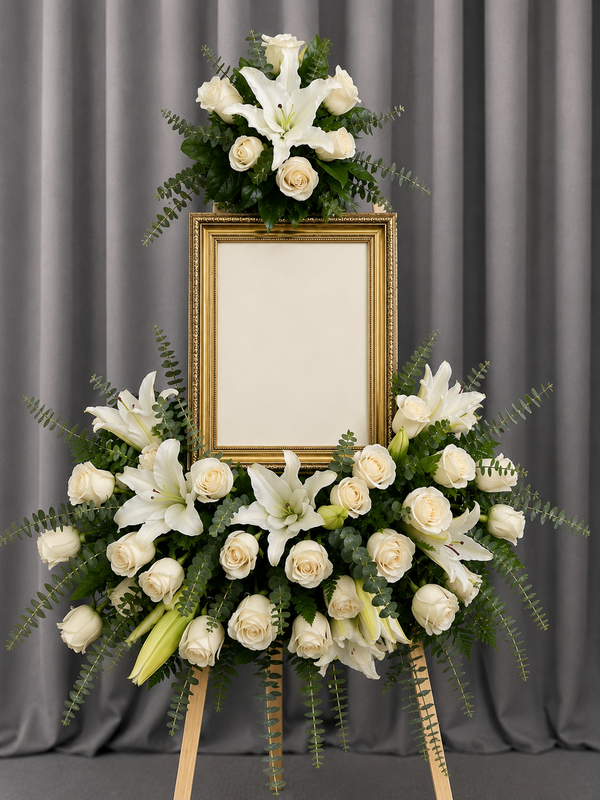 Sympathy Frame Arrangement #H6