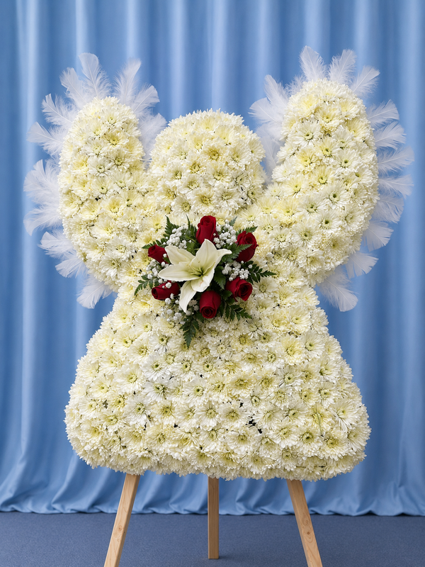 Floral Funeral Figures #K6