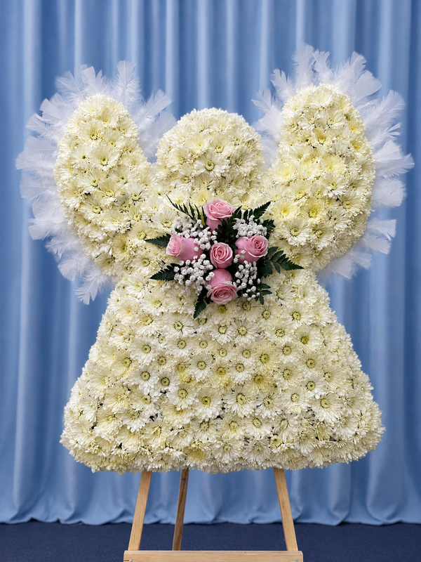 Floral Funeral Figures #K7