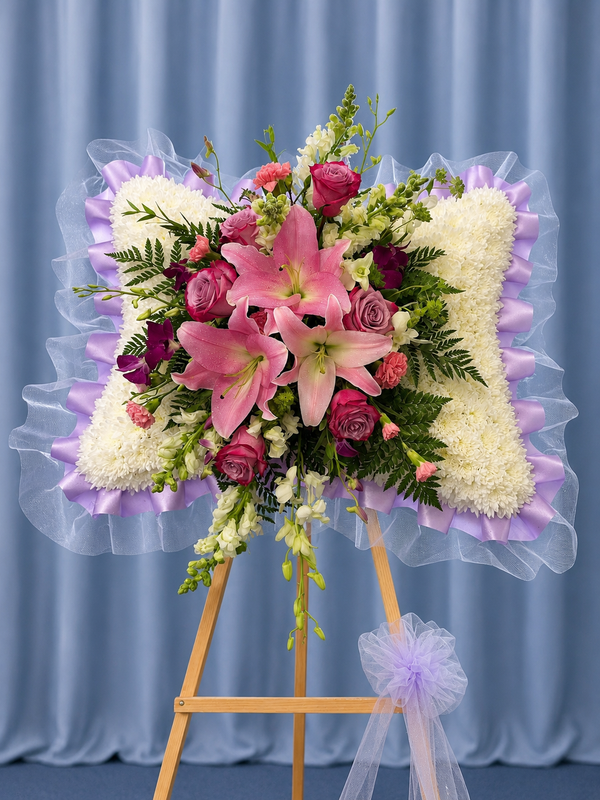 Floral Funeral Figures #K9