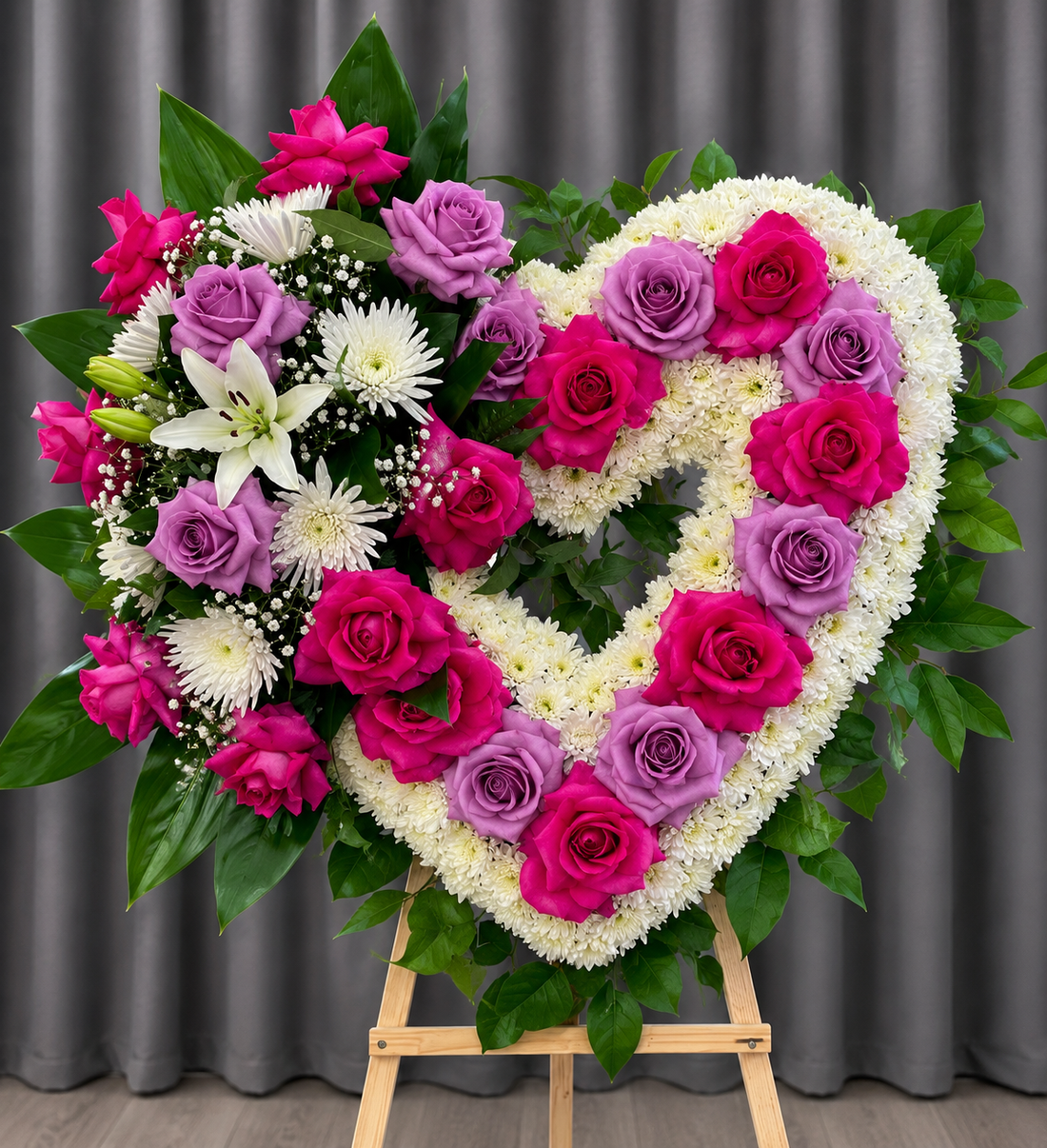 Floral Heart #B8