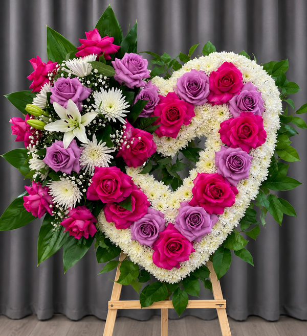 Floral Heart #B8