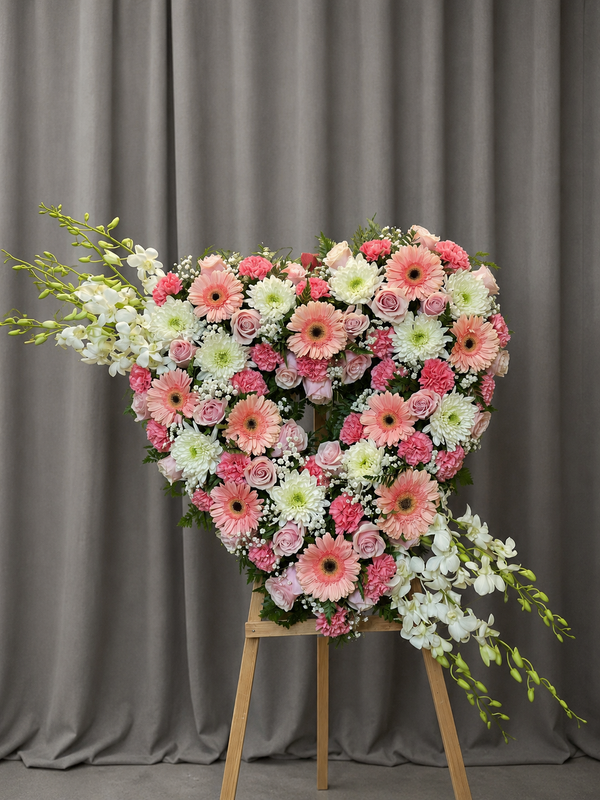Floral Heart #B25