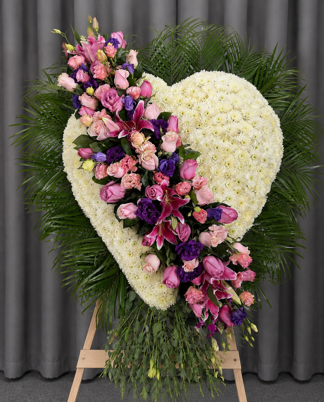 Floral Heart #B45