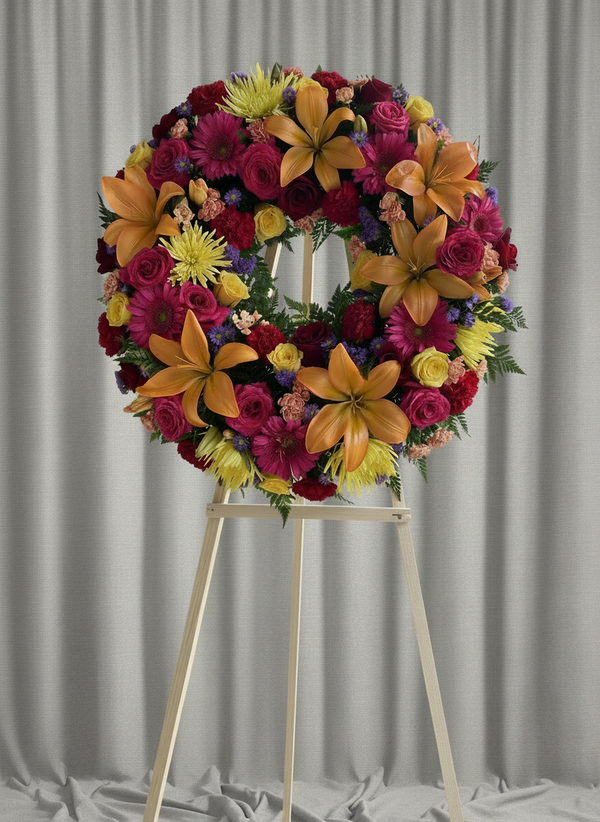 Floral Wreath #39